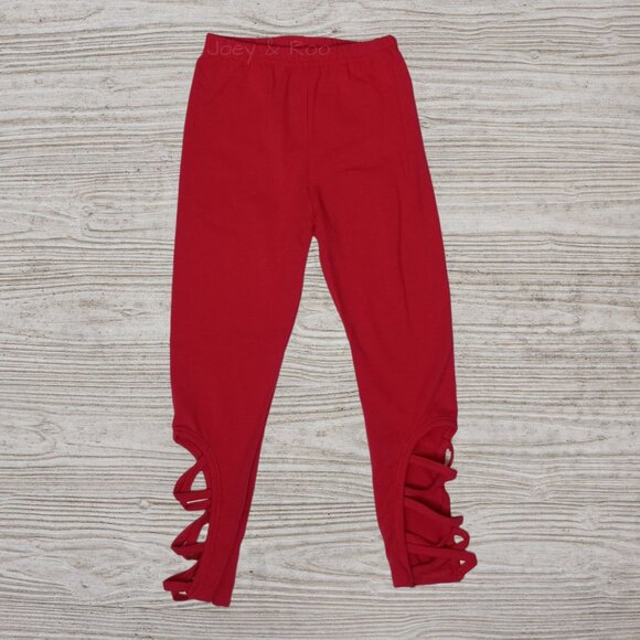 Girls 6 Tie Dye Bell Sleeve Tunic Pink Cut Out Leggings Outfit Set - Picture 4 of 6